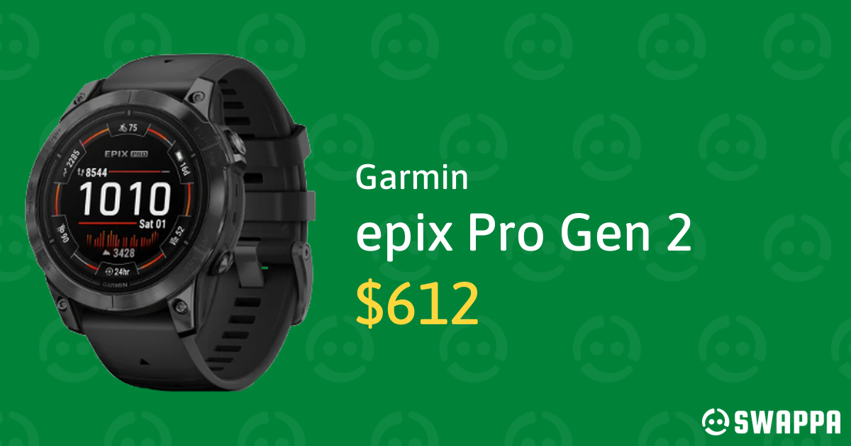 Garmin epix Pro Gen 2 - Gold, 42mm, Sapphire - LYJI17612 - Swappa