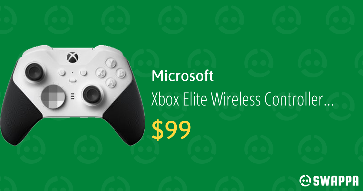 Xbox Elite Wireless Controller Series 2 Black & White, Core