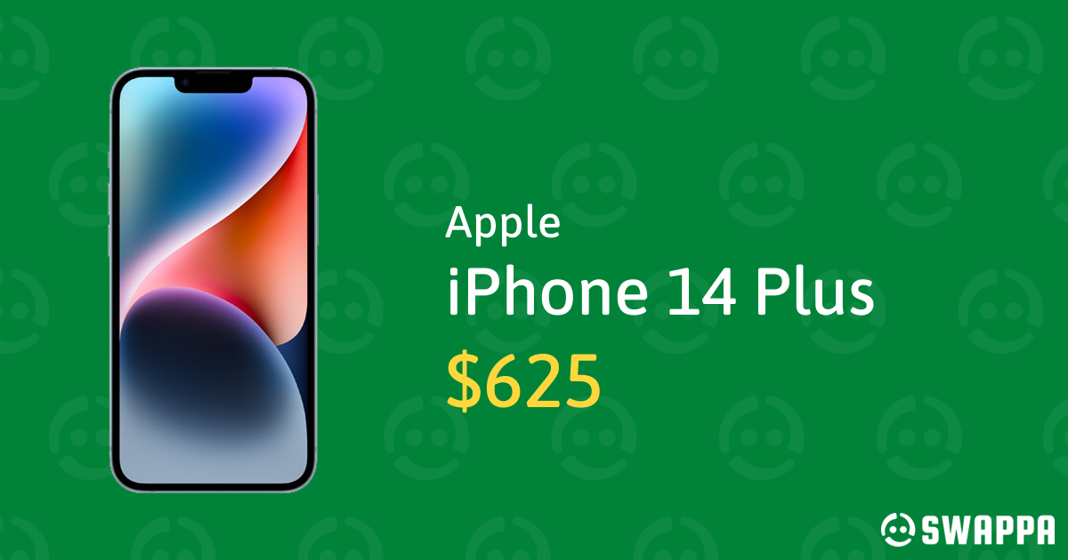 Apple iPhone 14 Plus Unlocked, Blue, 128GB, A2632 LYLM30011 Swappa