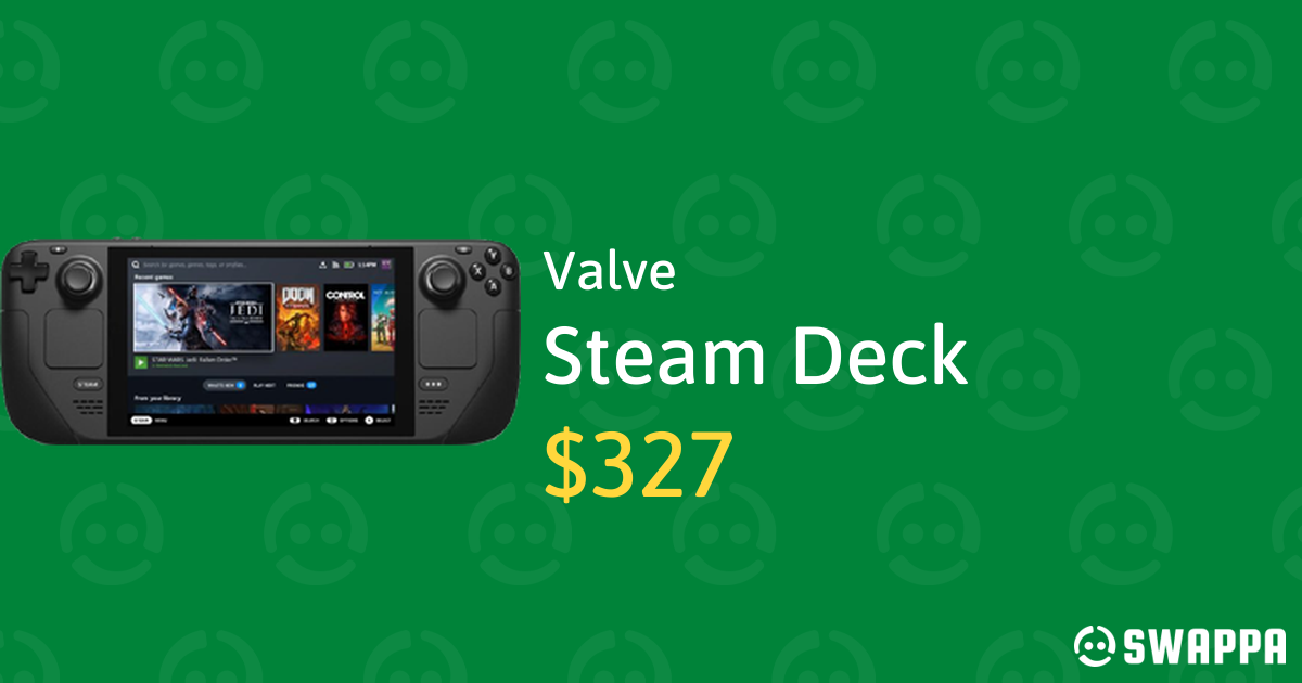 Steam Deck - AMD, Black, 64GB, 16GB - LYMK47734 - Swappa
