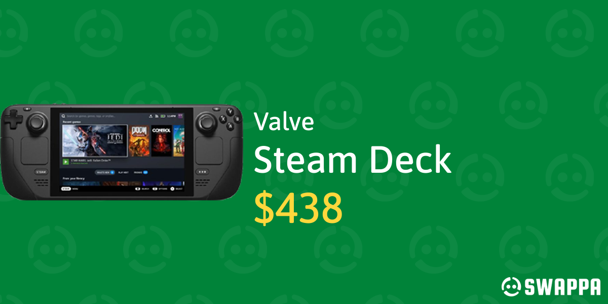 Steam Deck - AMD, Black, 512GB, 16GB - LZIG49000 - Swappa