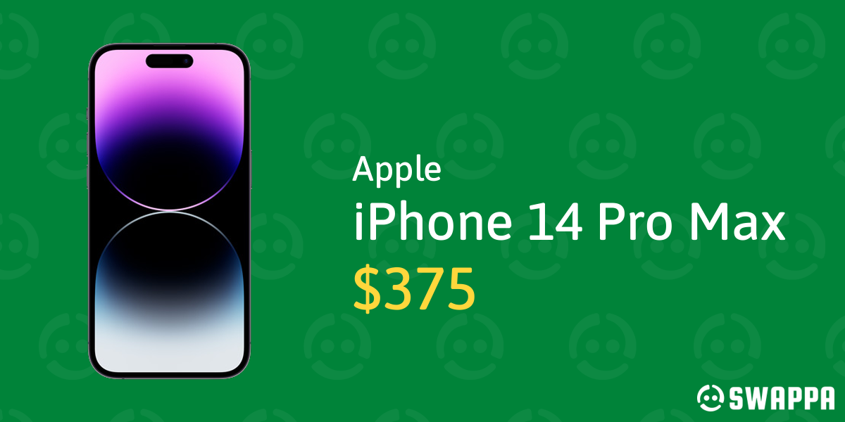 Apple iPhone 14 Pro Max - Unlocked, Purple, 256GB, A2651