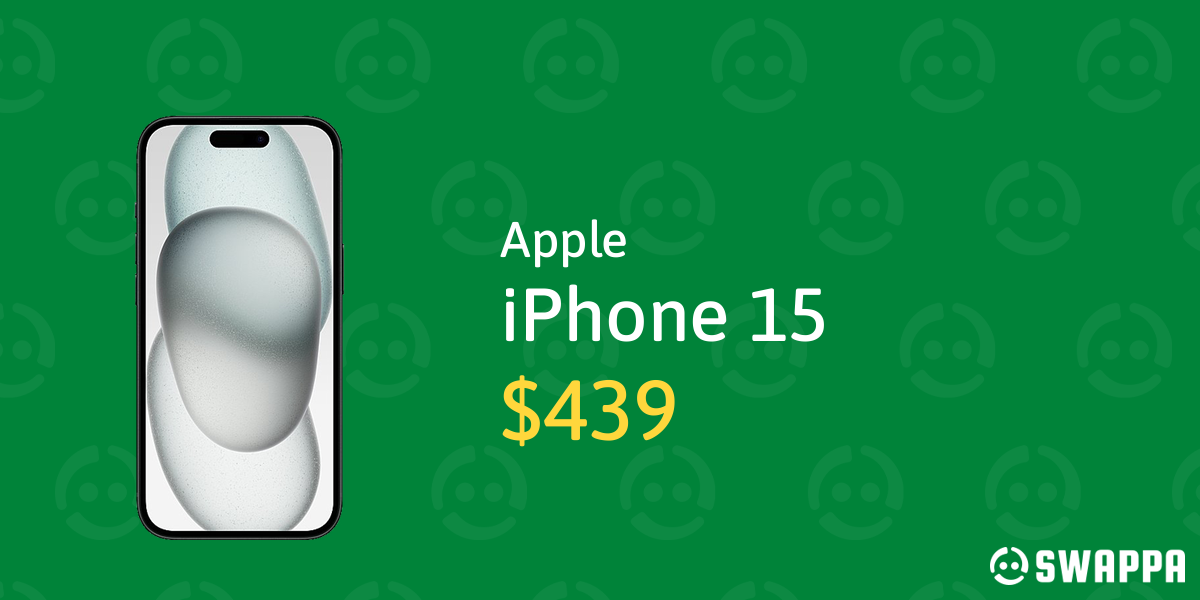 Apple iPhone 15 - Unlocked, Black, 128GB, A2846 - LZNZ16190 - Swappa