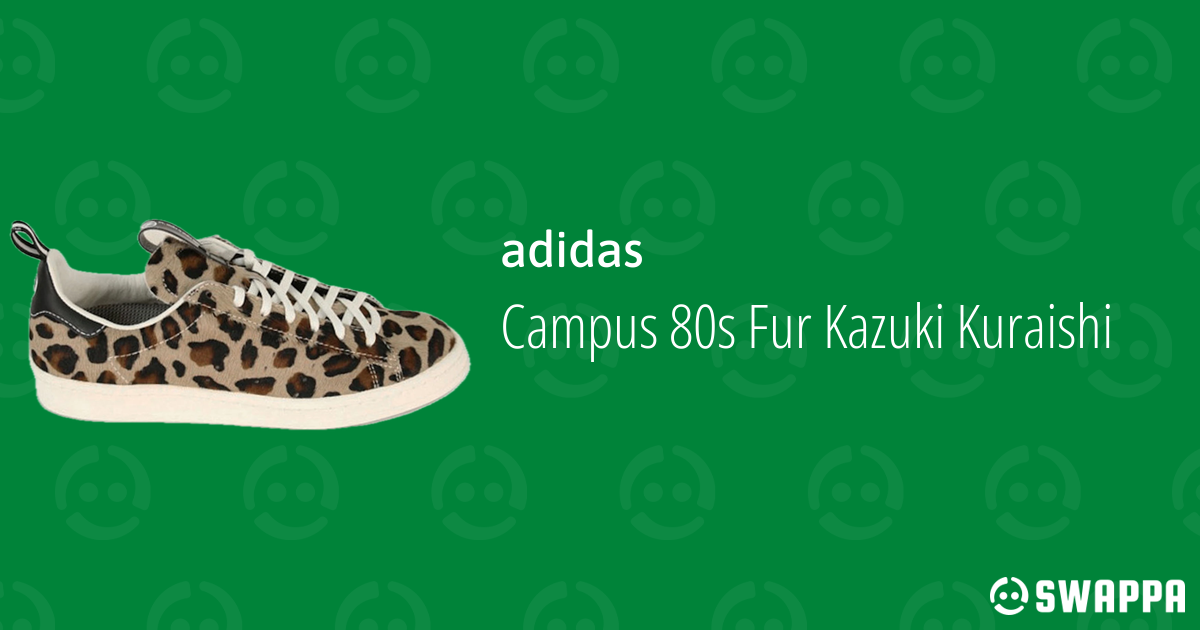 【ku*】 adidas-campus-80s-fur-kazuki-