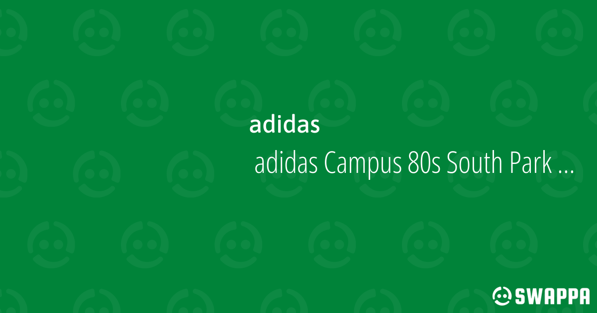 adidas gazelle silver green womens adidas Campus 80s South Park Towelie – Swest Kicks