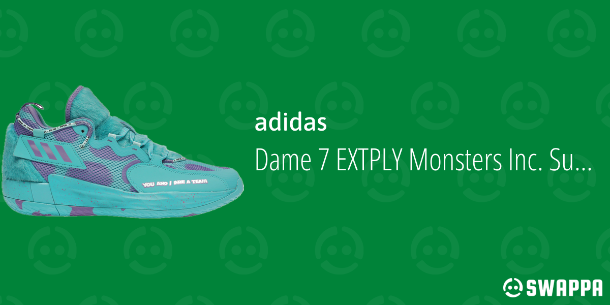 adidas Dame 7 EXTPLY Monsters Inc. Sulley - Swappa