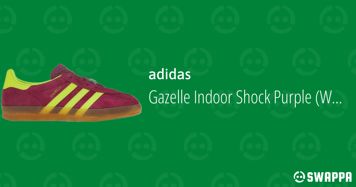 adidas gazelle shock purple