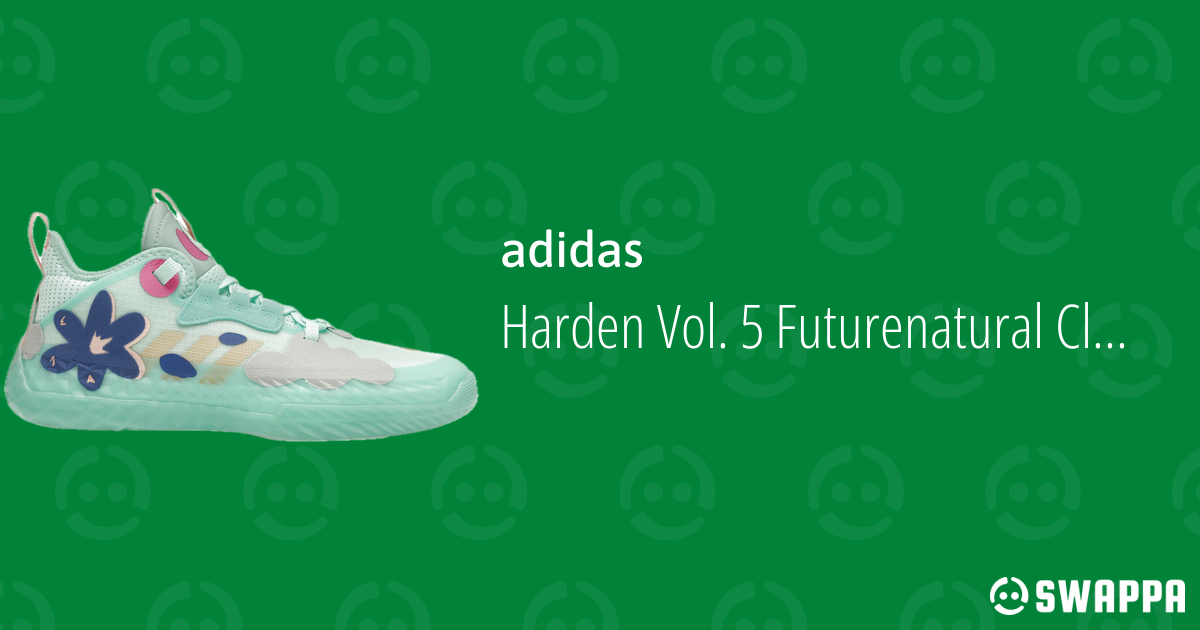 adidas Harden Vol. 5 Futurenatural Clear Mint - Swappa