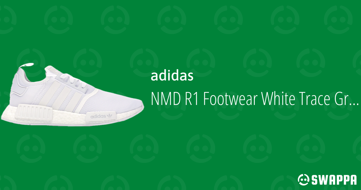 adidas nmd r1 footwear white trace grey