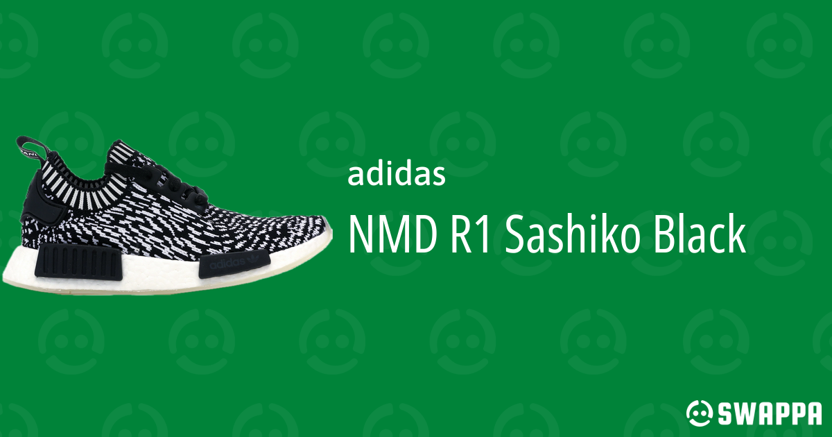 nmd sashiko black