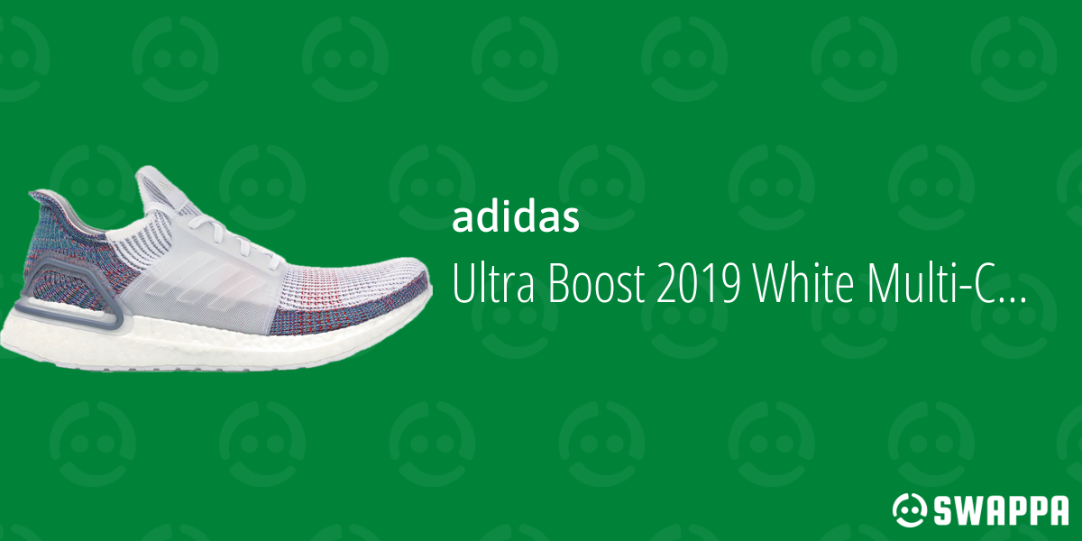 ultra boost white multi