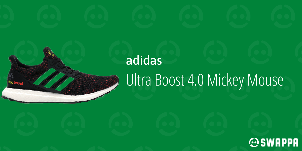 adidas ultra boost 4.0 mickey mouse