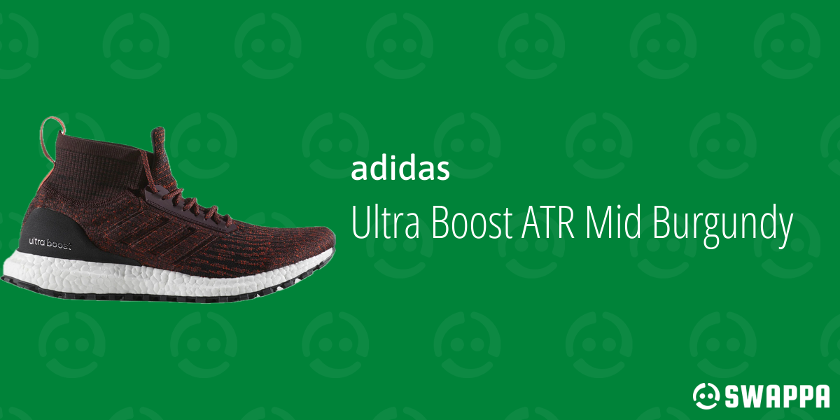 ultra boost atr mid burgundy