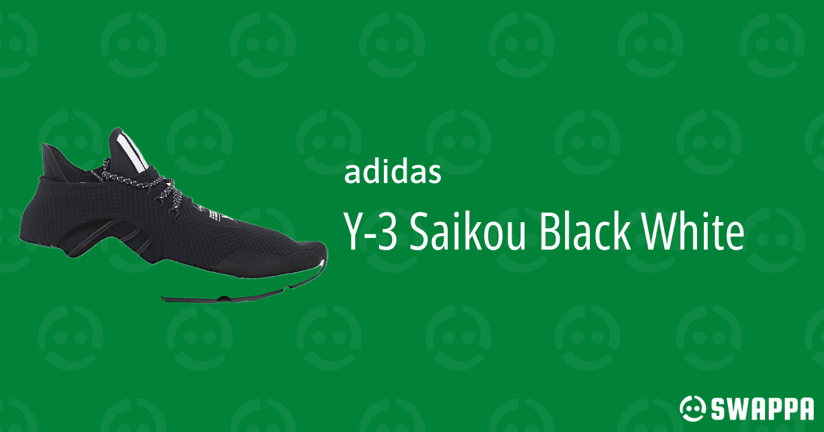 y3 saikou black white