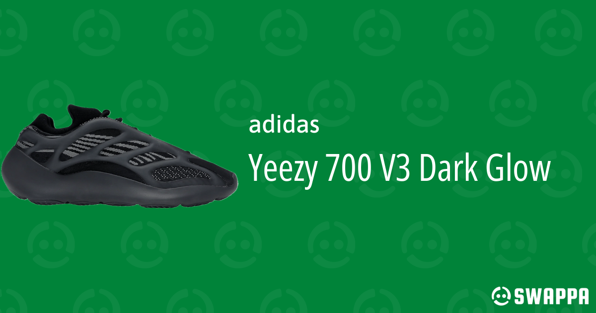 yeezy 700 v3 dark glow restock