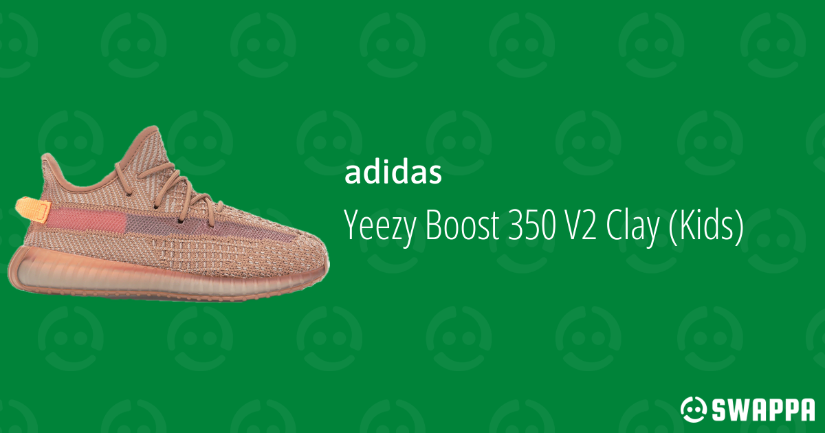 yeezys clay kids