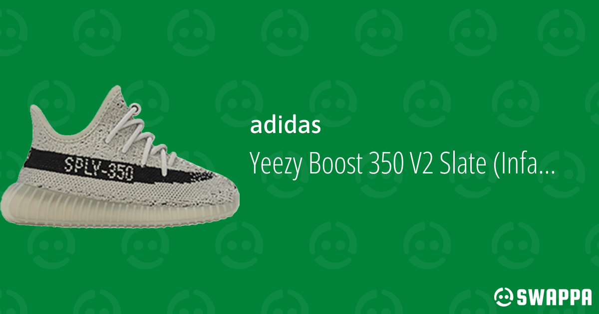 adidas Yeezy Boost 350 V2 Slate (Infants) - Swappa