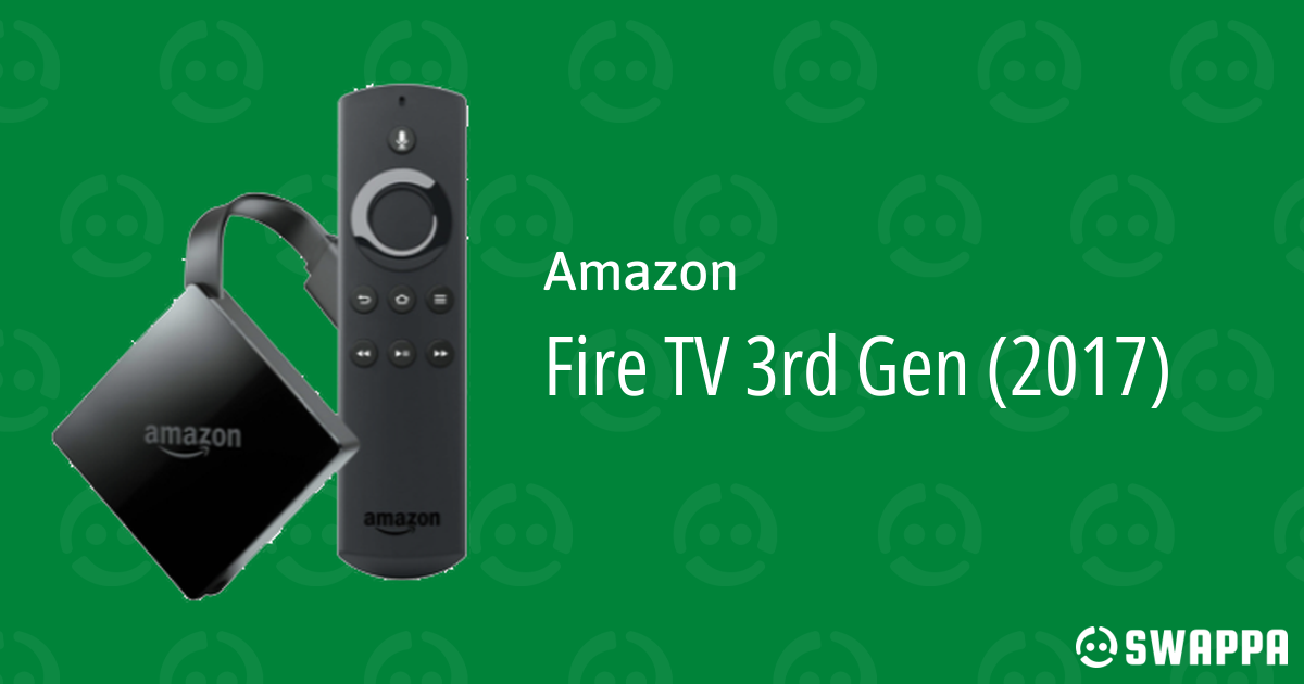 Amazon Fire TV 3rd Gen (2017) Swappa