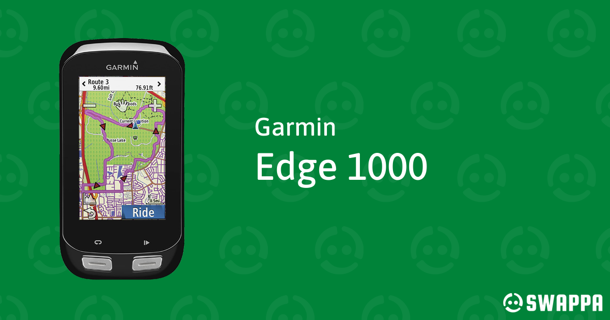 Garmin Edge 1000 Swappa