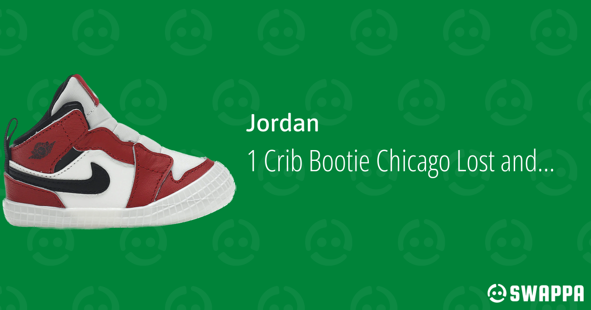 jordan 1 chicago crib bootie