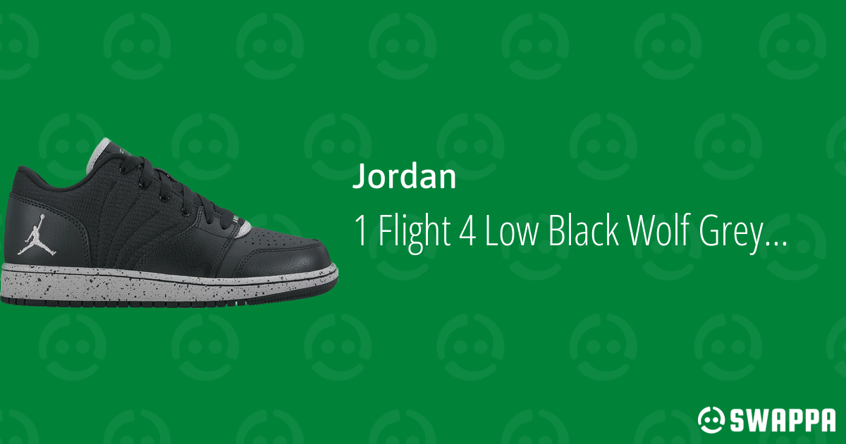 jordan 1 flight 4 low