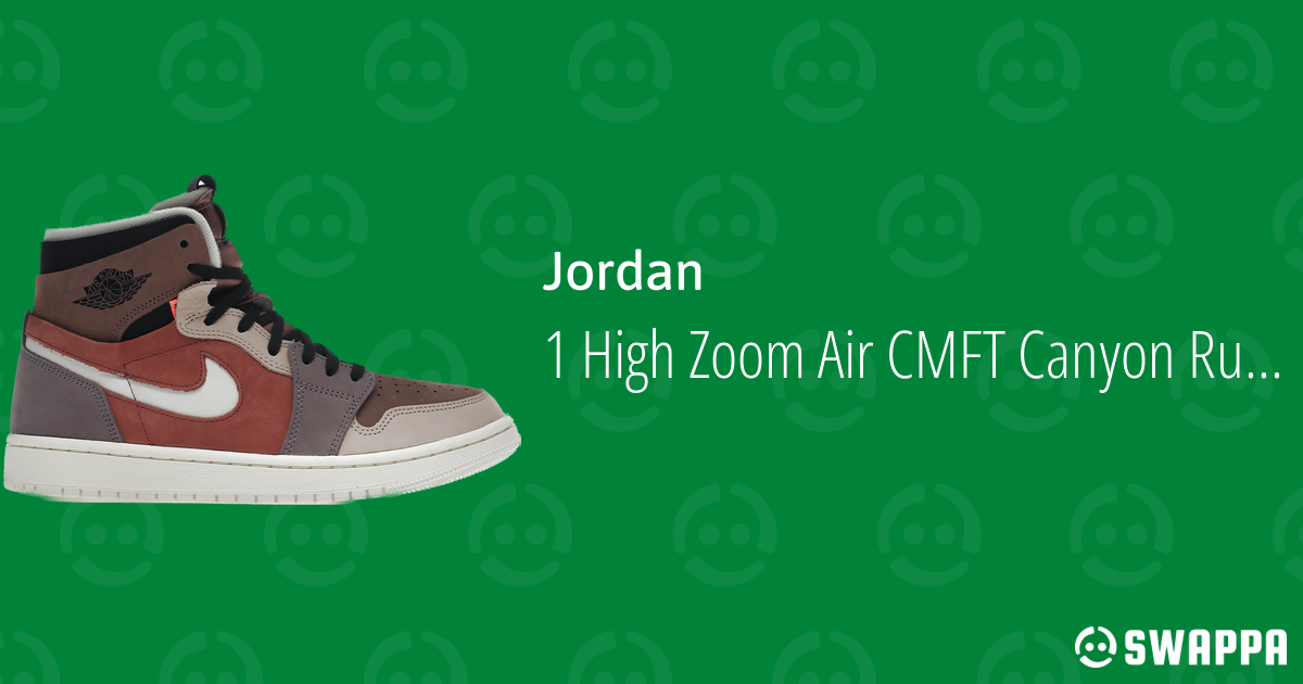 Jordan 1 High Zoom Air CMFT Canyon Rust (Women's) - Swappa