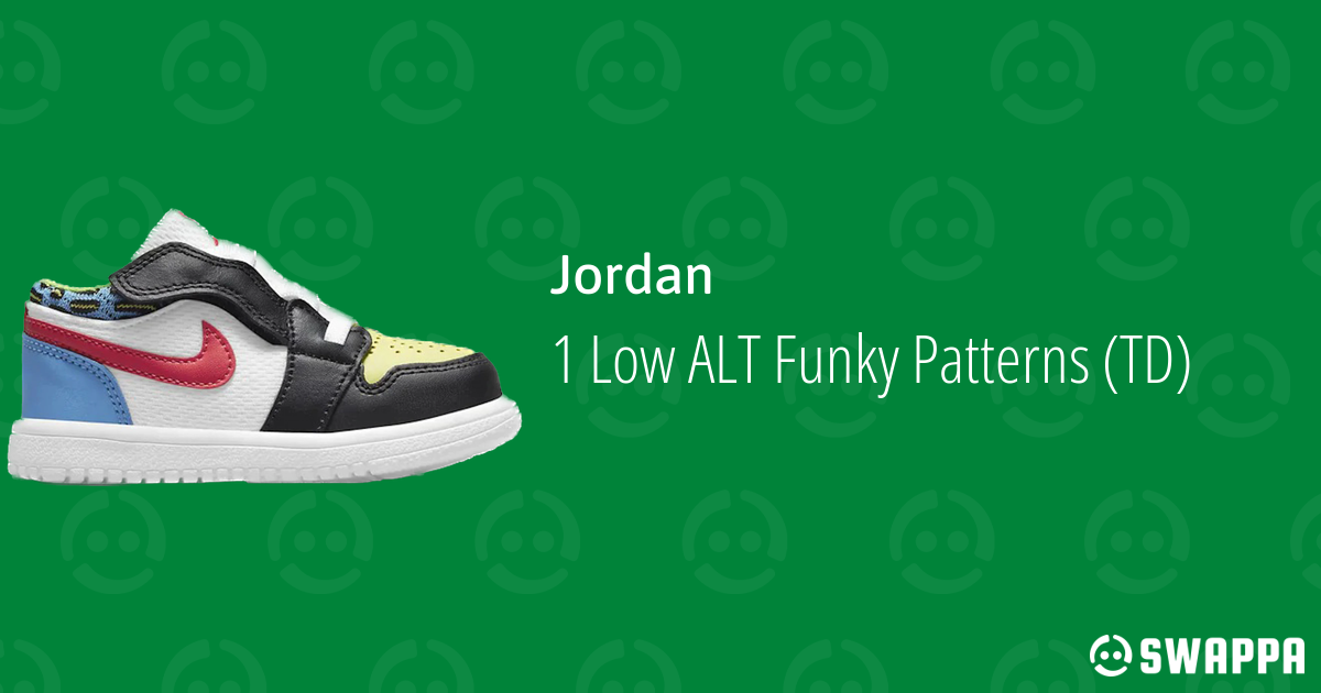 funky patterns jordan 1