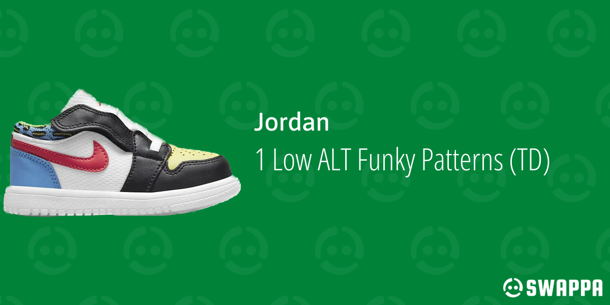 funky patterns jordan 1
