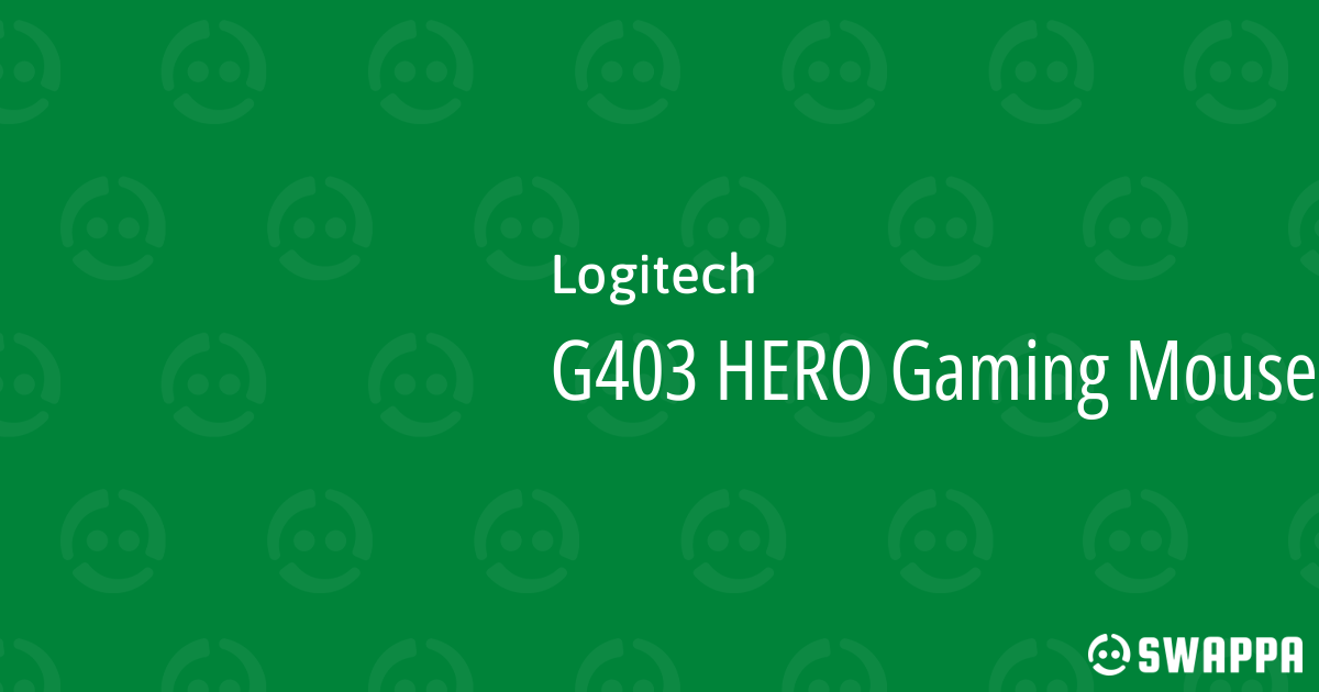 Logitech G403 HERO Gaming Mouse - Swappa