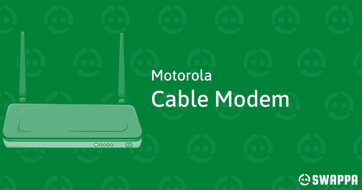 Motorola Cable Modem Swappa