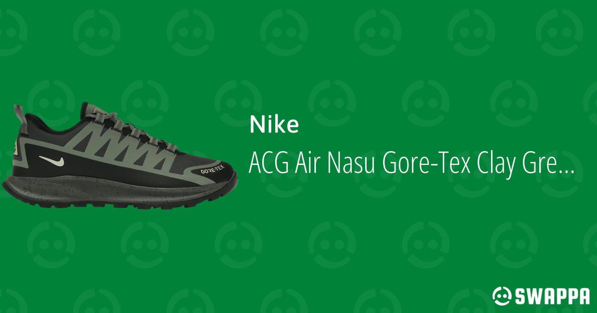 nike acg nasu gore tex