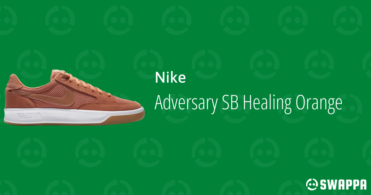 nike sb adversary healing orange