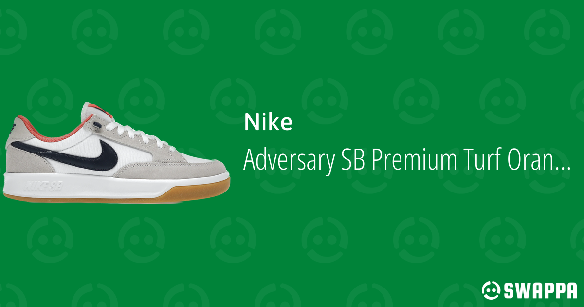 Nike Adversary SB Premium Turf Orange Gum Light Brown - Swappa Nike Adversary SB Premium Turf Orange Gum Light Brown - Swappa