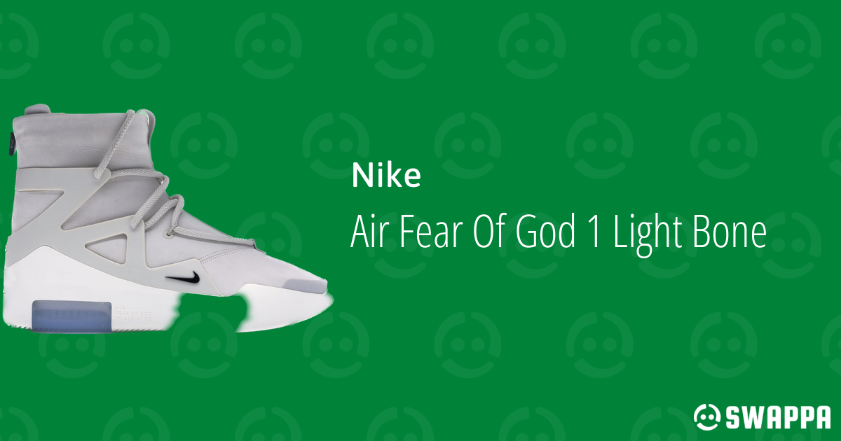 fear of god 1 light bone