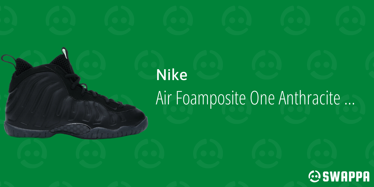 anthracite foamposite 2020