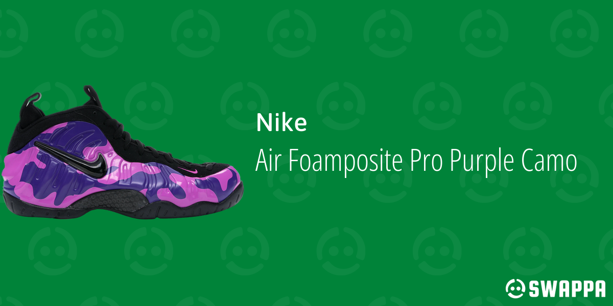 purple camo foamposite pro