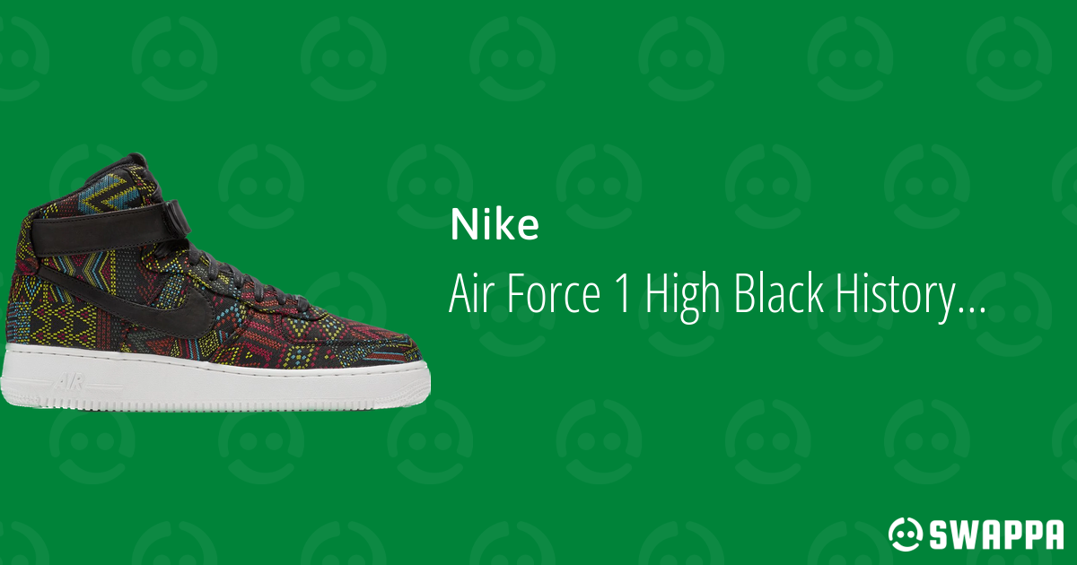 air force 1 high bhm