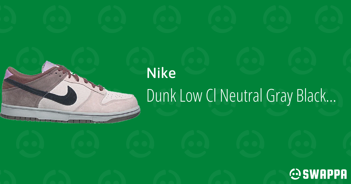 neutral gray dunks