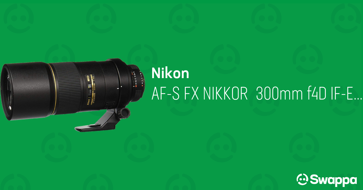 Nikon AF-S FX NIKKOR 300mm f4D IF-ED - Swappa