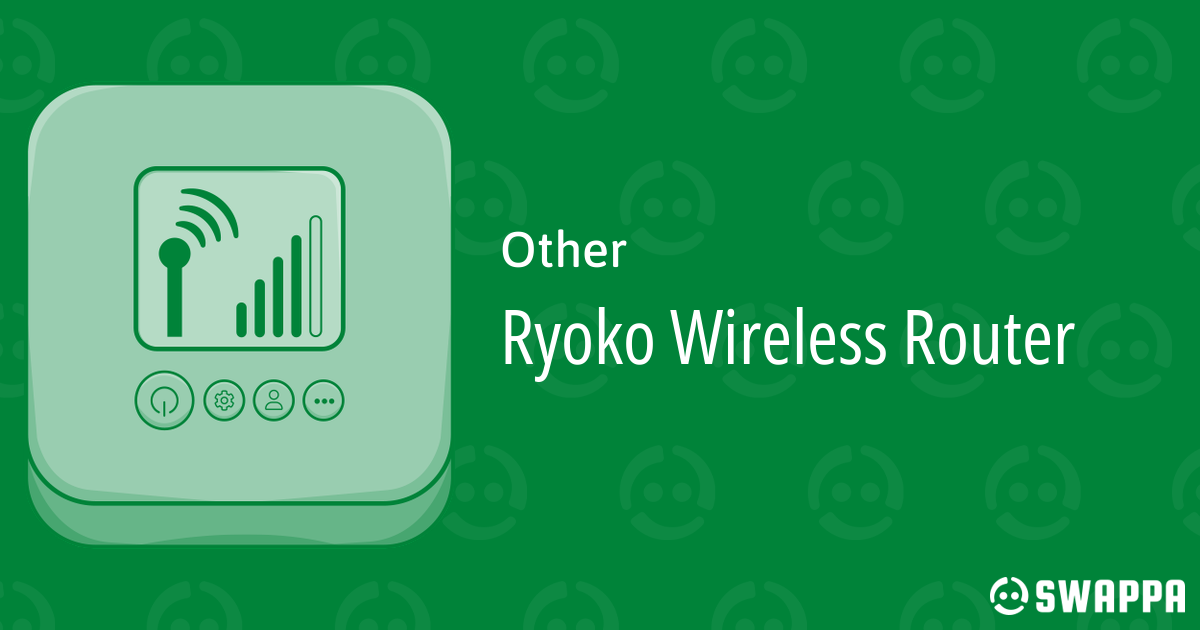 Ryoko Wireless Router - Swappa