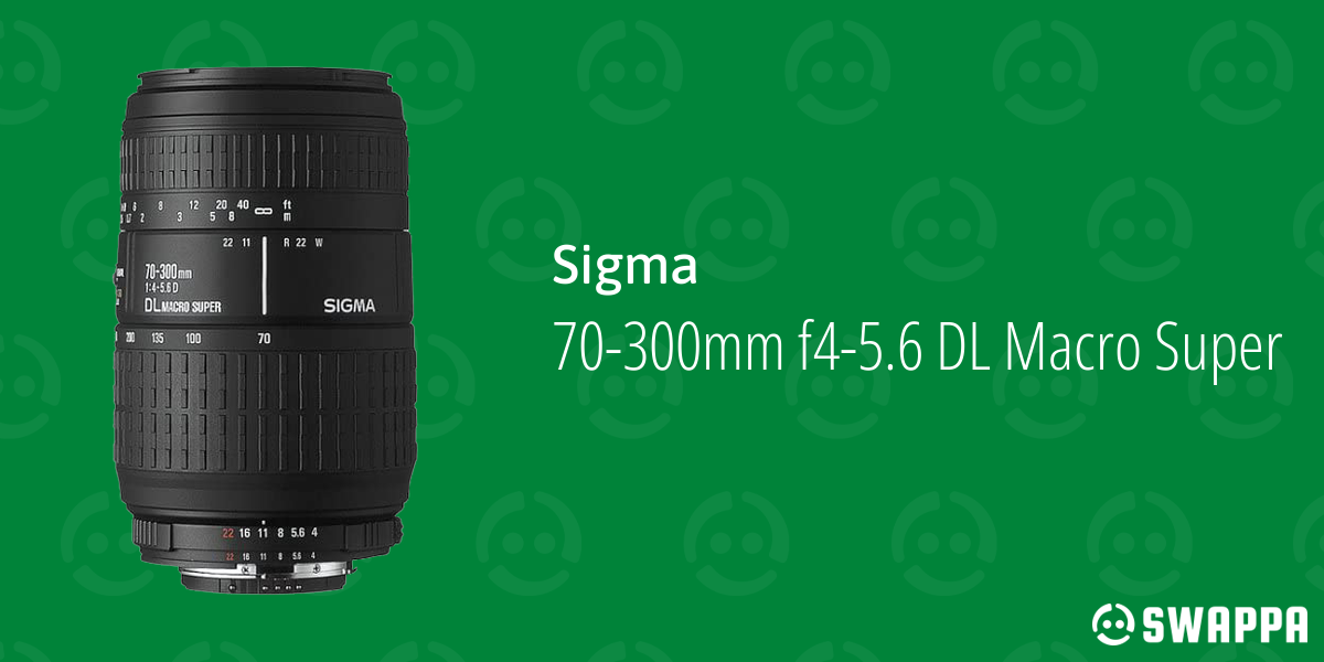 Sigma 70-300mm f4-5.6 DL Macro Super - Swappa