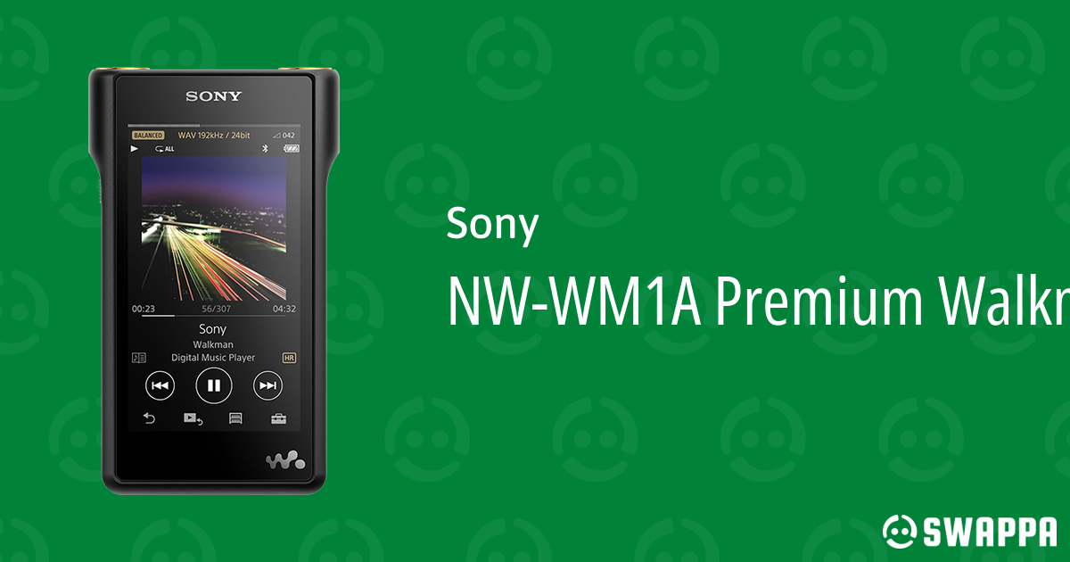 Swappa Rapper Face Sony NW-WM1A Premium Walkman - Swappa