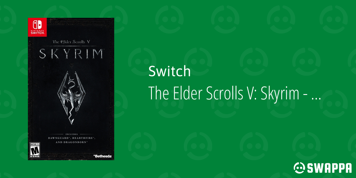 nintendo switch skyrim used