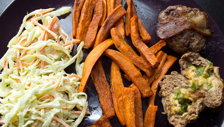 Delicious 4th of July healthy burger recipe