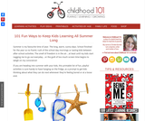 101 Awesome Summer Activities to Keep Kids Learning All Summer Long 101 Awesome Summer Activities to Keep Kids Learning All Summer Long