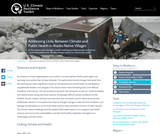 Addressing Links Between Climate and Public Health in Alaska Native Villages Addressing Links Between Climate and Public Health in Alaska Native Villages