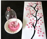 Cherry Blossom Art from a Recycled Soda Bottle Cherry Blossom Art from a Recycled Soda Bottle