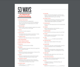 53 Ways to Check for Understanding 53 Ways to Check for Understanding