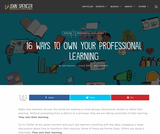 16 Ways to Own Your Professional Learning 16 Ways to Own Your Professional Learning