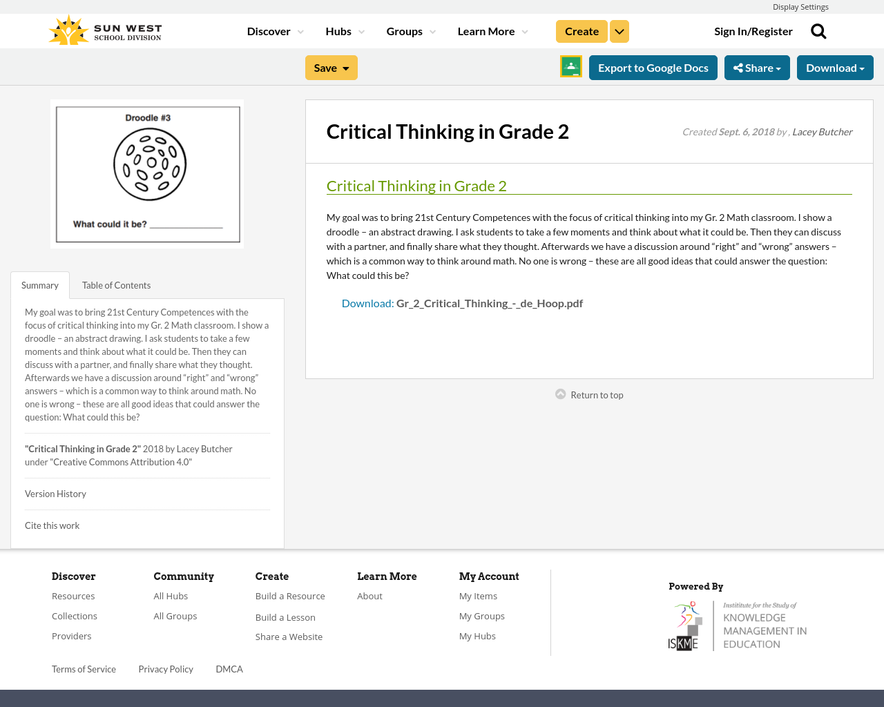 Critical thinking questions for 2nd graders picture